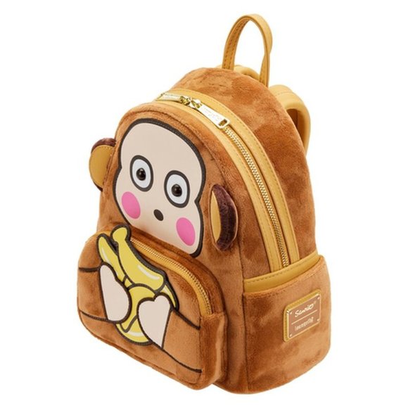 RARE Loungefly Sanrio Monkichi Banana Scented Mini Backpack NEW W TAGS In Hand main image 4